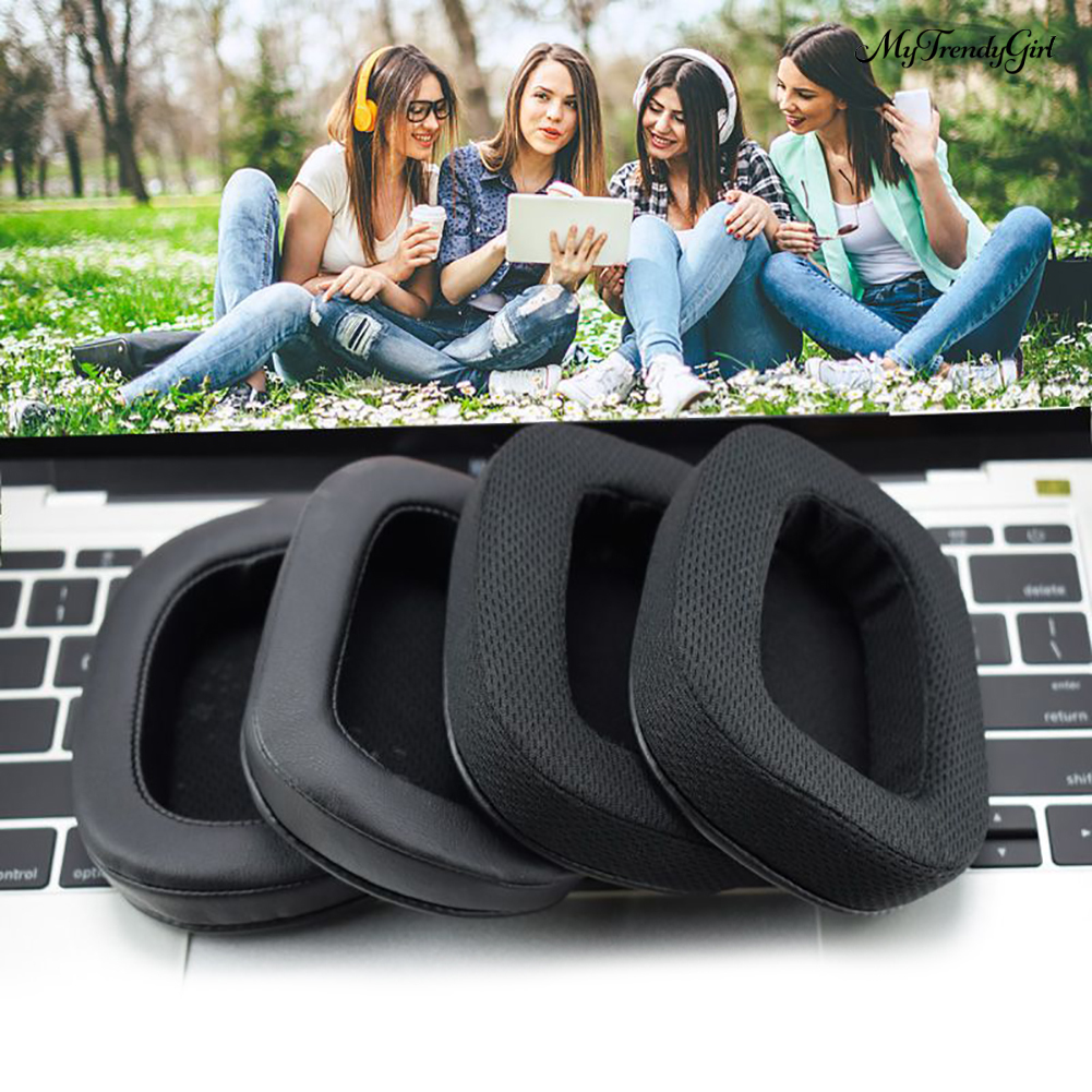 Đệm Tai Nghe Bằng Da / Nỉ Mềm Thay Thế Cho Logitech G633 G933