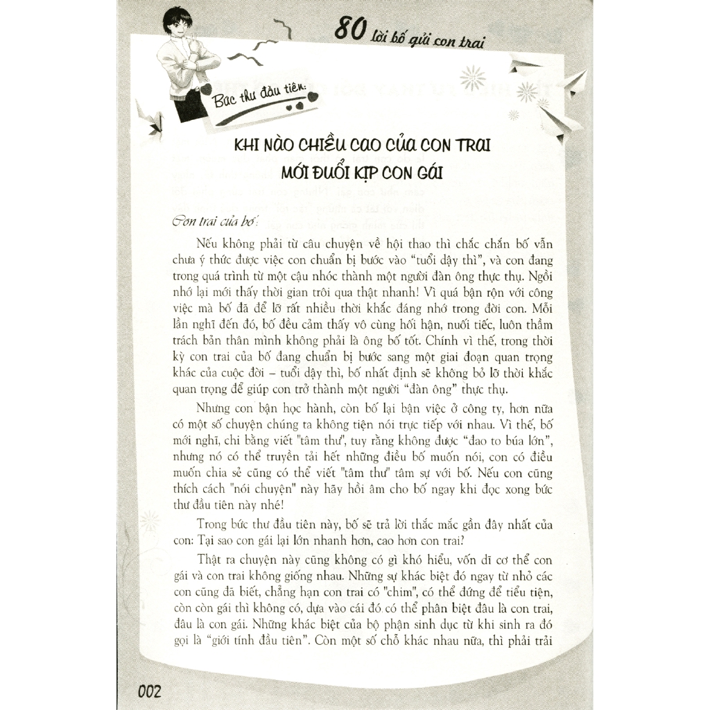 Sách - 80 Lời Bố Gửi Con Trai