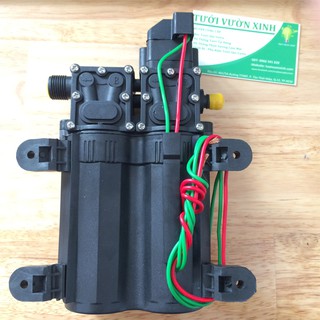 Máy bơm áp lực mini 12v đôi Sinleader [TẶNG KÈM DÂY LỌC, ĐẦU RA]