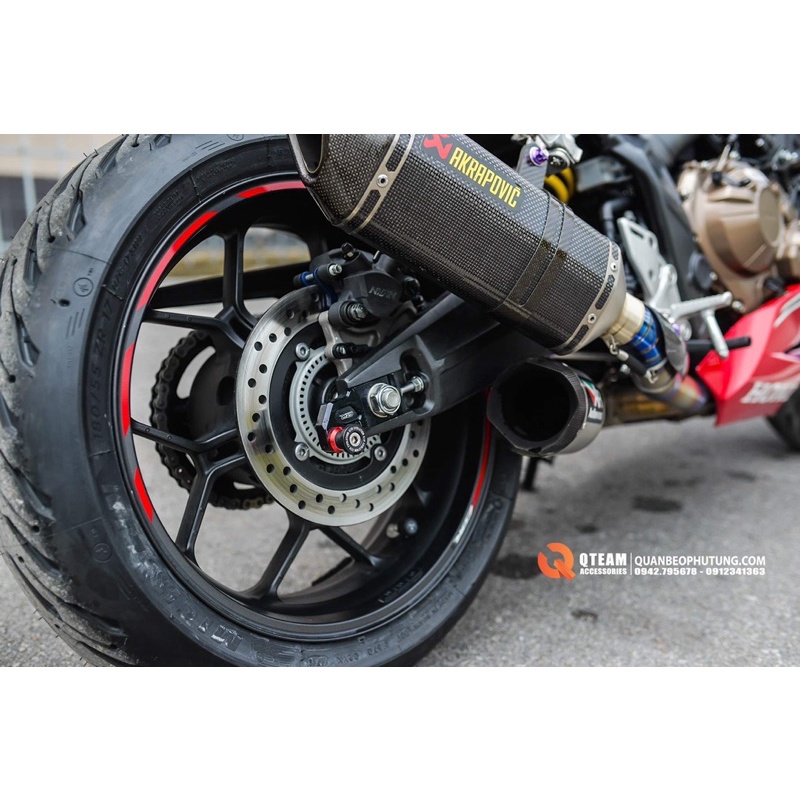 Pad CnC GTR Thailand kèm bẩy nâng dành cho Yamaha TFX - R15 - R15 V3 và MT15 Sản phẩm CNC Cao