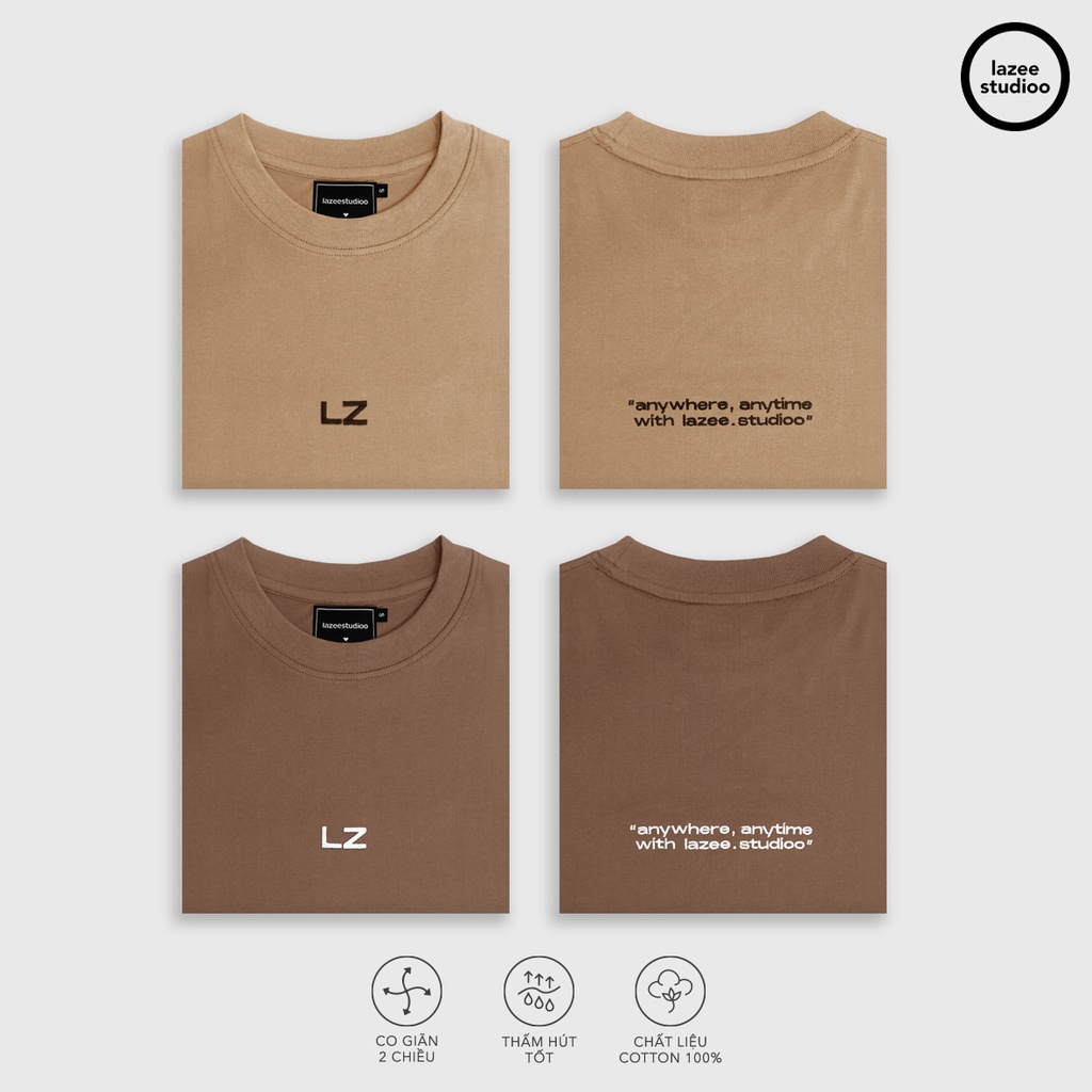 Áo thun - "LZ" TEE | LAZEE STUDIOO | Form Slim Fit
