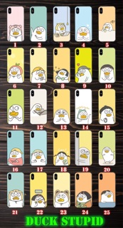 Ốp lưng duck stupid nổi 4D