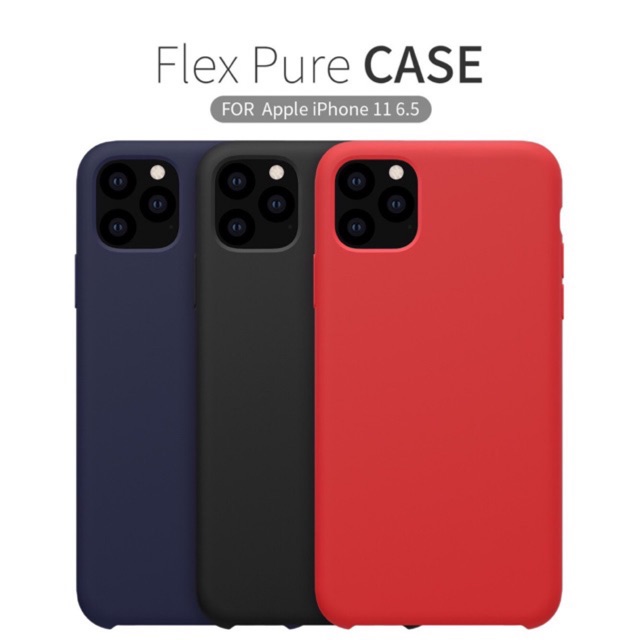 Ốp lưng iPhone 11 , 11 Pro , 11 Pro Max Nillkin Flex Pure Silicone Case chính hãng