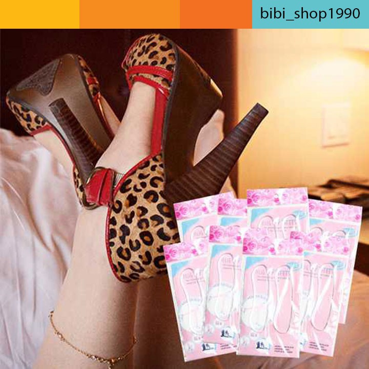 Combo 20 miếng lót giày êm chân khi sử dụng (hồng)