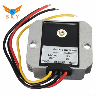 Bộ điều chỉnh điện áp DC-DC 12V sang 24V 3A 72WW chuyên dùng cho xe ô tô