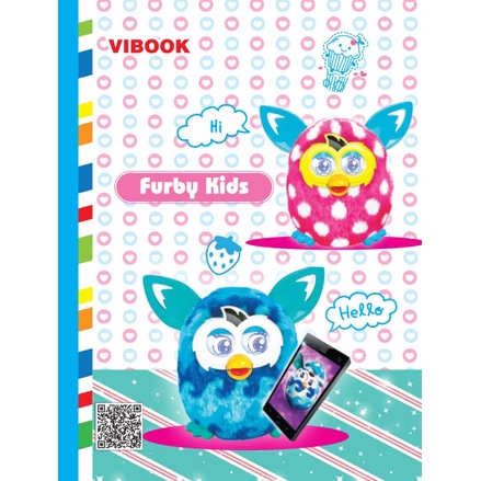 Tập Học Sinh Vibook Fubrby Kids T122-1 in Caro ( 50 Trang - 120gsm )