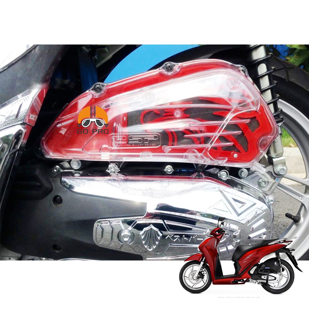 [CHÍNH HÃNG] Bộ Pô E Trong Suốt &amp; Lọc Gió SH 2020 Chim Ưng