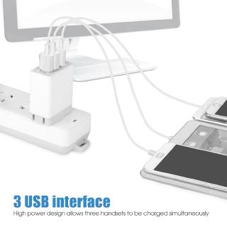 Cốc Sạc Nhanh B' 2.4a 3 Cổng Usb 3.0 Cho Iphone Android