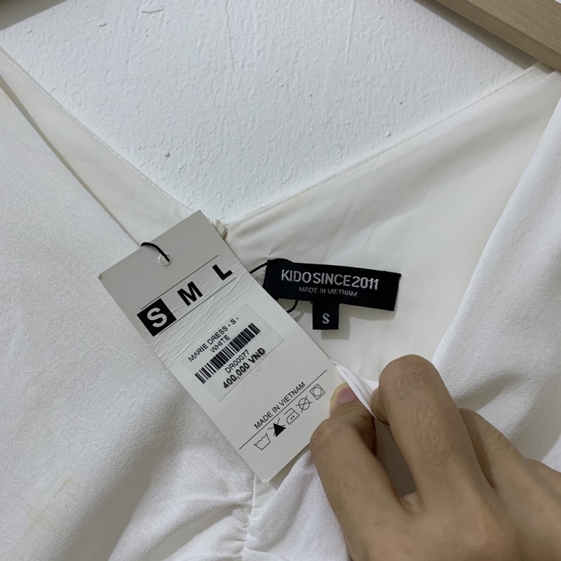 Thanh lý - ĐẦM CỦA KIDO - MARIE DRESS WHITE SIZE S