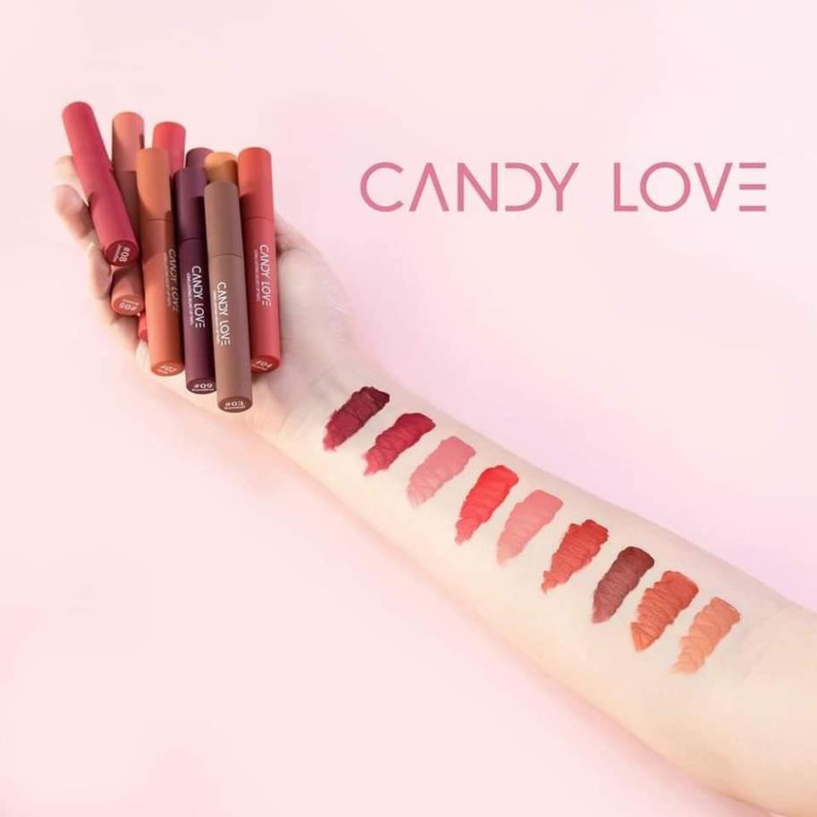 [ Candy Love Chính Hãng ] Son kem nhung lì Candy Love | BigBuy360 - bigbuy360.vn