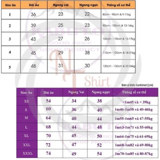 Áo thun  𝐏𝐇Á𝐏 𝐒Ư 𝐆𝐀𝐍𝐆𝐒𝐓𝐄𝐑 𝐒𝐢ê𝐮 đẹ𝐩 𝐒𝐢ê𝐮 𝐝ễ 𝐭𝐡ươ𝐧𝐠 𝐂𝐡𝐨 𝐛é  - 𝐍𝐡𝐢ề𝐮 𝐦à𝐮