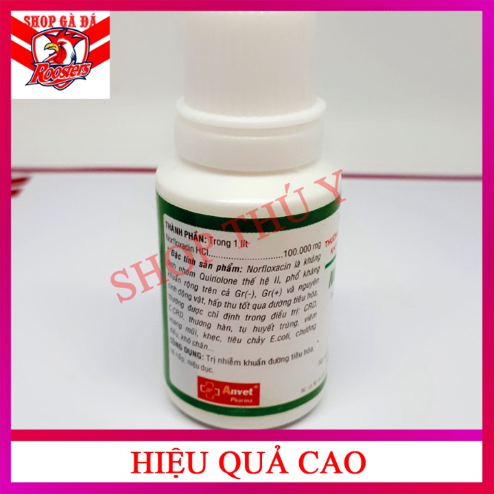 Norxacin Chai 10ml-Nhỏ Miệng Cho Gà Chướng Diều Ăn Không Tiêu