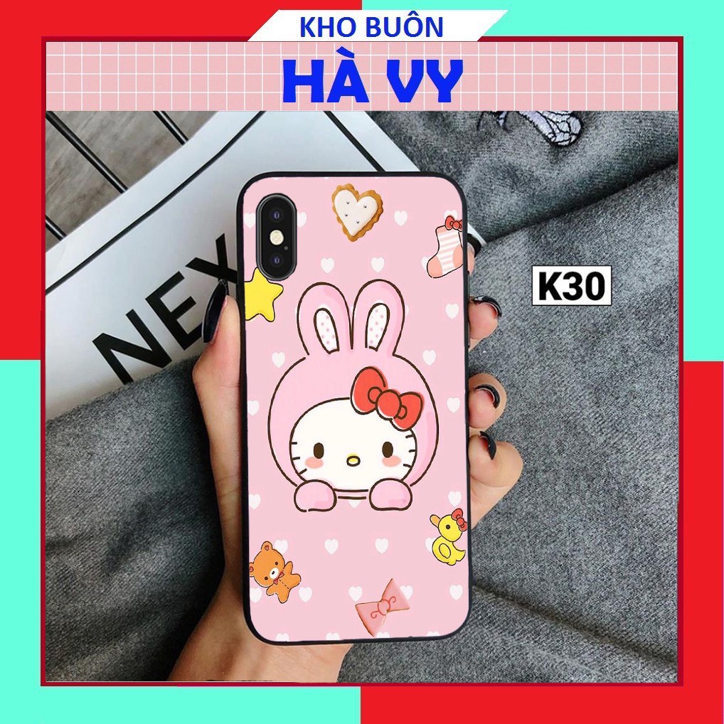 Ốp lưng iphone mèo kitty viền dẻo đen lưng cứng 6/6plus/6s/6splus/7/7plus/8/8plus/x/xr/xs/11/12/pro/max/plus/promax