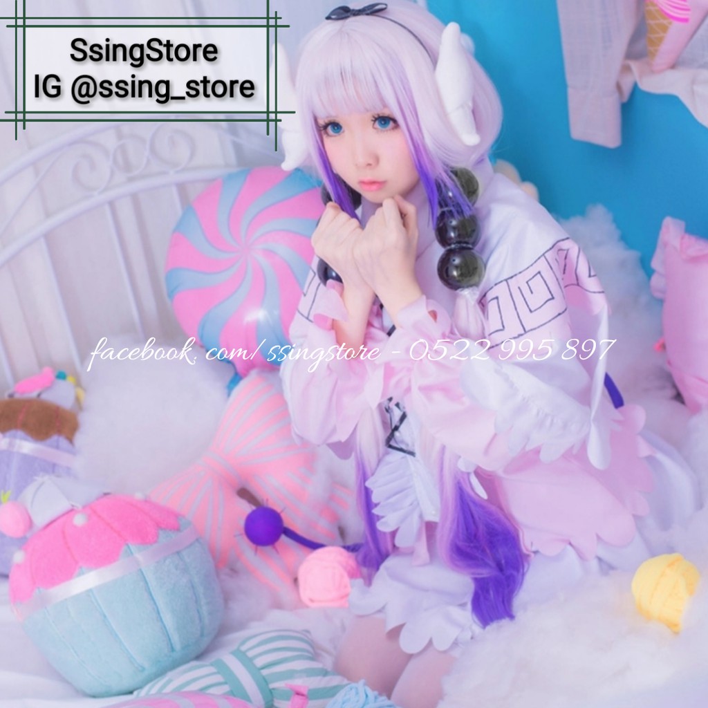 Set COSPLAY nhân vật "Kanna Kamui" trong Anime "Kobayashi-san Chi no Maid Dragon" ( Hàng order ) | BigBuy360 - bigbuy360.vn