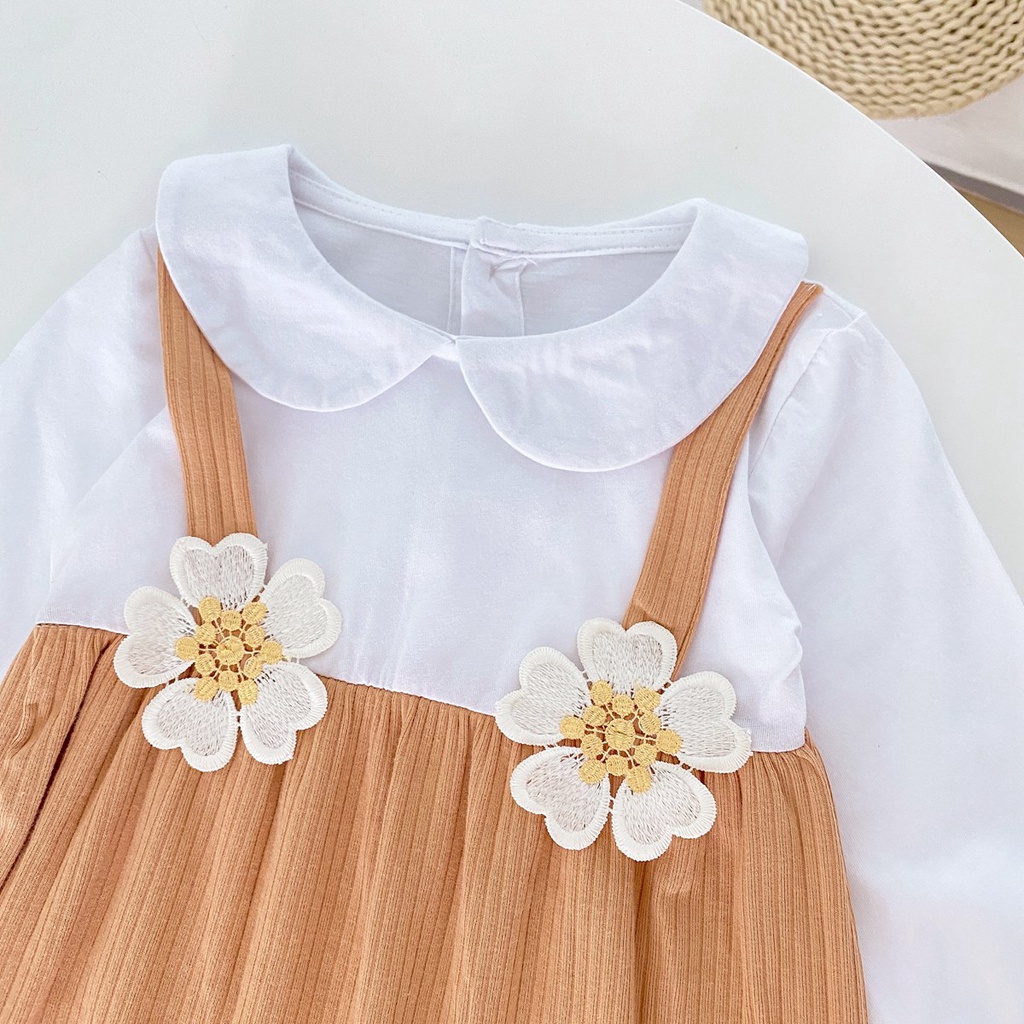 Sanlutoz Thời trang Công chúa Lãng mạn Tay áo dài Quần áo Dành cho bé gái