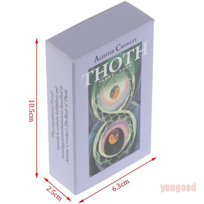 Bộ Bài Tarot Thoth 78 Độc Đáo
