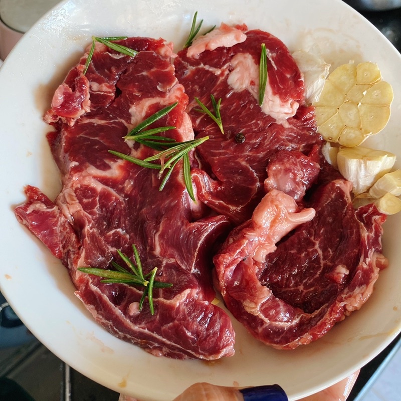 Lõi thăn bò/nạm bò khay 1kg🐂ko mạ đá🌟DTFoods