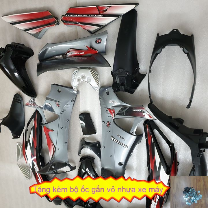 Bộ dàn áo xe FUTURE Neo nhựa ABS cao cấp màu Đen - A555