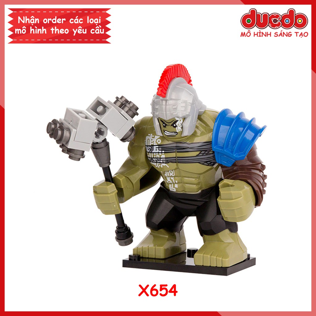 Bigfig The Hulk - Đồ chơi Lắp ghép Xếp hình Mini Minifigures Big fig Super Hero - DCOOL 0281 Xinh X654