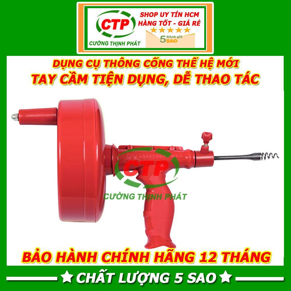 Dụng Cụ Thông Cống Cây Thông Cống Dây Lò Xo Thông Cống TORNADO