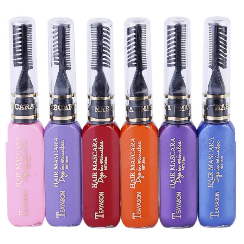 Mascara chải nhuộm màu tóc tạm thời