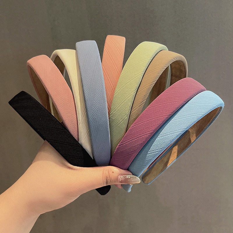 Cài tóc màu trơn thời trang Hàn Quốc mới dễ thương cho nữ