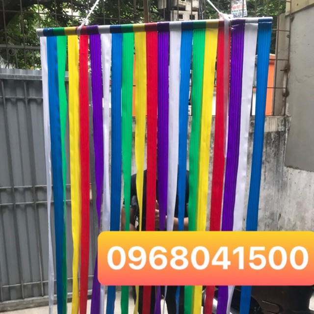 Mành Rèm Nhựa Treo Cửa ( Đóng Sát Mau )