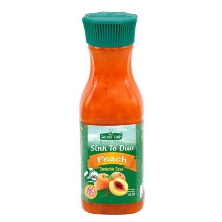 Sinh Tố Đào Golden Farm (Peach Smoothie Base - GF) 1.000 ml - CGF016