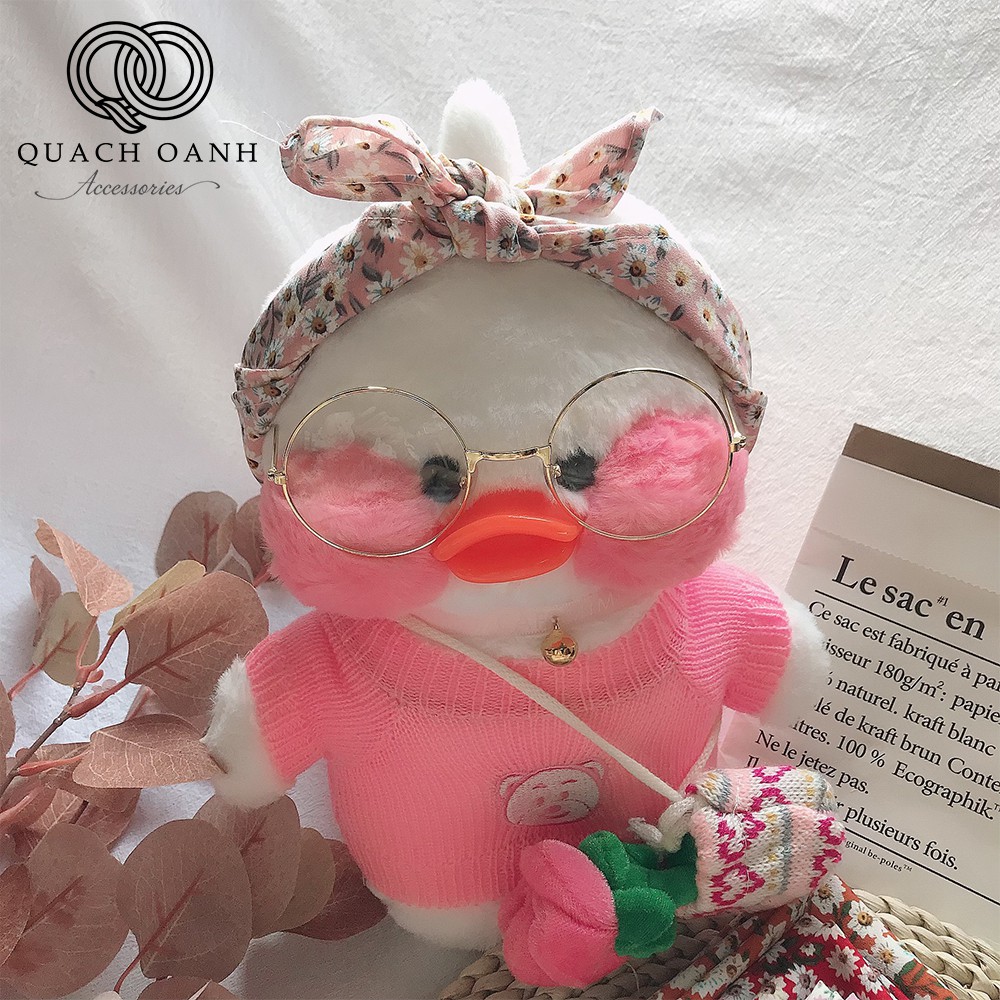 Khăn Bandana buộc cổ, buộc đầu họa tiết hoa nhí xinh xắn QO - BAND09