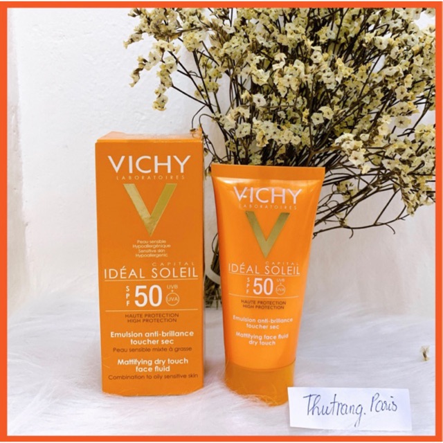 Kem Chống Nắng Vichy SPF 50 Ideal Soleil 50ml