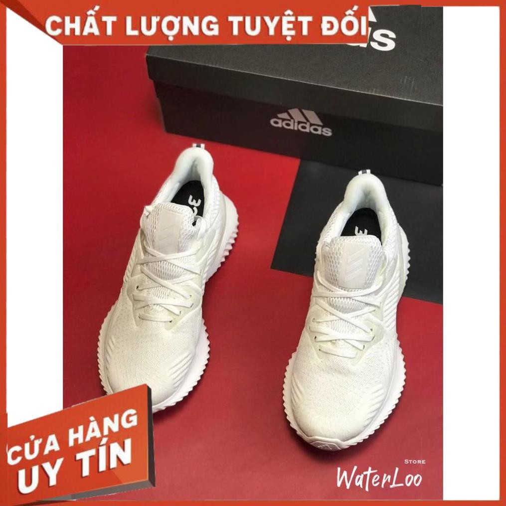 (HÀNG CHUẨN+QUÀ TẶNG) Giày thể thao sneaker nam nữ ALPHABOUNCE Beyond 2018 full trắng | BigBuy360 - bigbuy360.vn