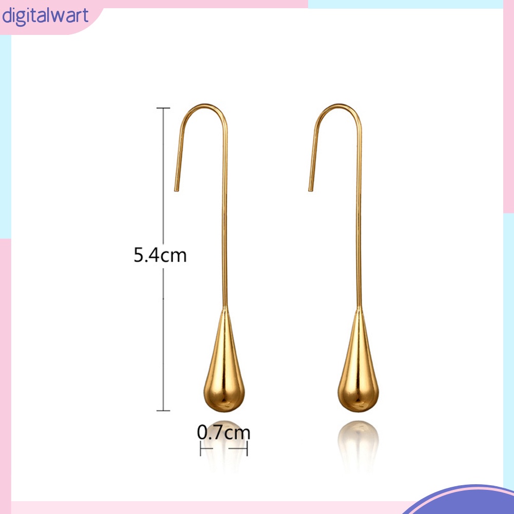 Hoa tai kiểu dáng giọt nước thời trang phong cách cho nữ