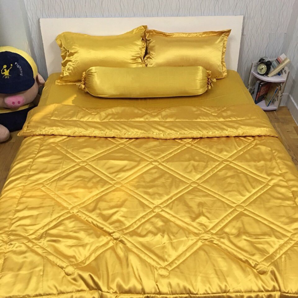 Bộ drap phi Thái Tuấn: 1 drap, 2 vỏ nằm, 1 vỏ ôm