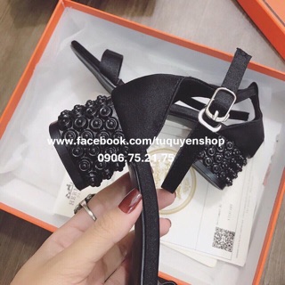 Giày cao gót đế vuông 0GDV.00001