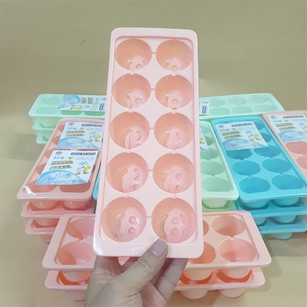 Khay Đá, Khuôn Đá, Khuôn Làm Thạch Nhựa Dẻo Việt Nhật Cao Cấp,Kháng Khuẩn Nhiều Hình Dáng