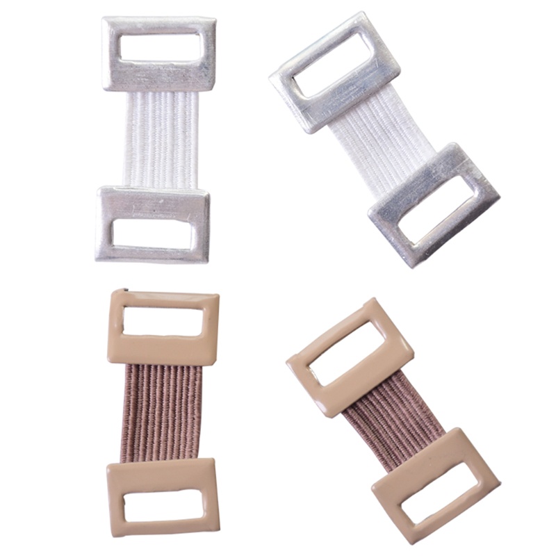 Set 10 Kẹp Cố Định Băng Quấn Bằng Kim Loại Màu Trắng Cà Phê Thể Thao