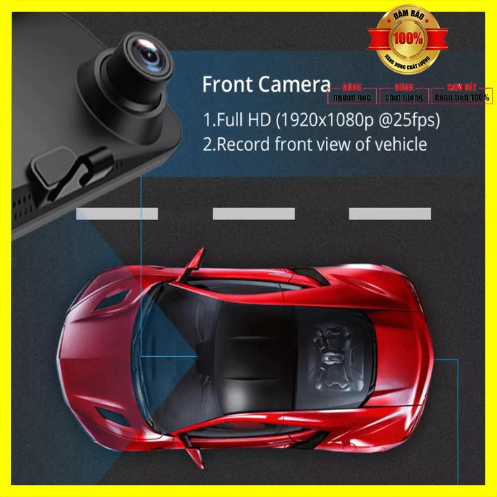 Camera hành trình gương ô tô cao cấp Whexune D50 màn hình 12 inch, 4G, Wifi, GPS - Bảo hành 12 tháng | BigBuy360 - bigbuy360.vn