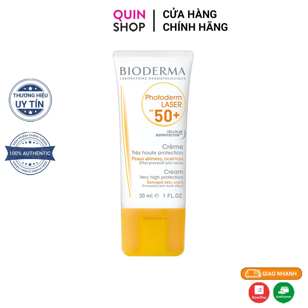 Kem Chống Nắng Mờ Thâm Mụn Bioderma Photoderm Laser SPF 50+