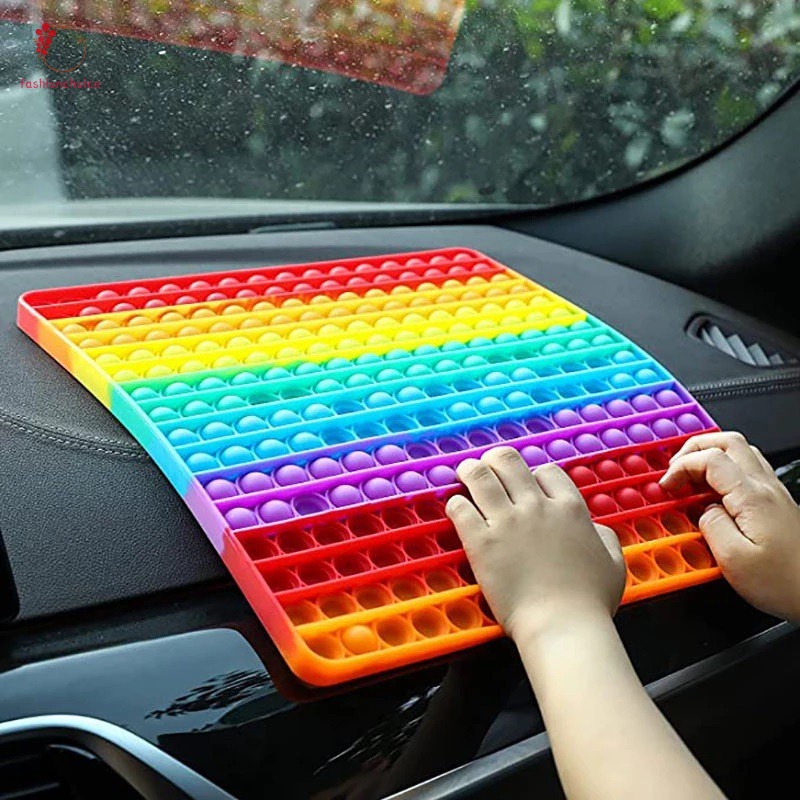Tấm trò chơi nhấn bong bóng size lớn giúp giảm căng thẳng hiệu quả cho người lớn và trẻ em