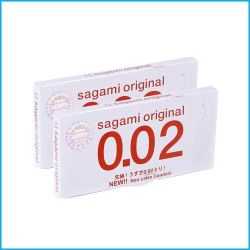 [Bao Cao Su]SAGAMI-ORIGINAL 002 (SIÊU MỎNG)-[Cảm Giác Yêu Chân Thực -Thăng Hoa] - Hàng Chính Hãng Nhật Bản 100%