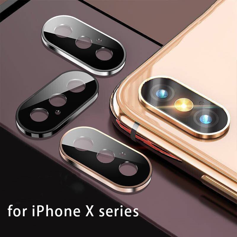 Kính cường lực 9H chống trầy chất lượng cao cho camera điện thoại IPhone X XS Max XR