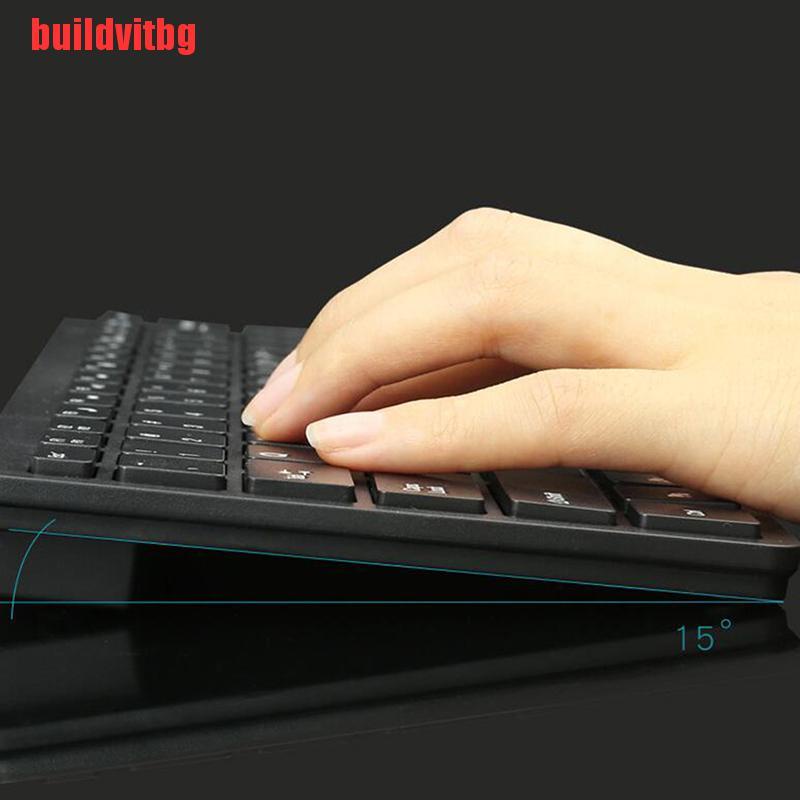 {buildvitbg}Quiet Small Size 78 Keys Mini Multimedia USB Keyboard For Laptop PC Office GVQ