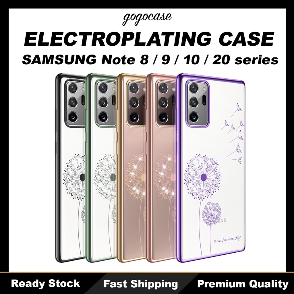 Ốp lưng trong suốt cho Samsung NOTE 8 9 10 20 note 8 note 9 note10 note20
