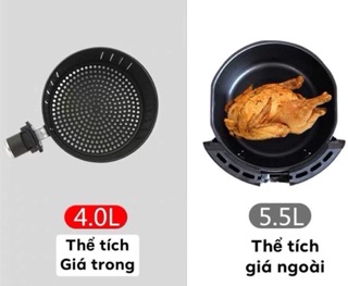 NỒI CHIÊN KHÔNG DẦU
