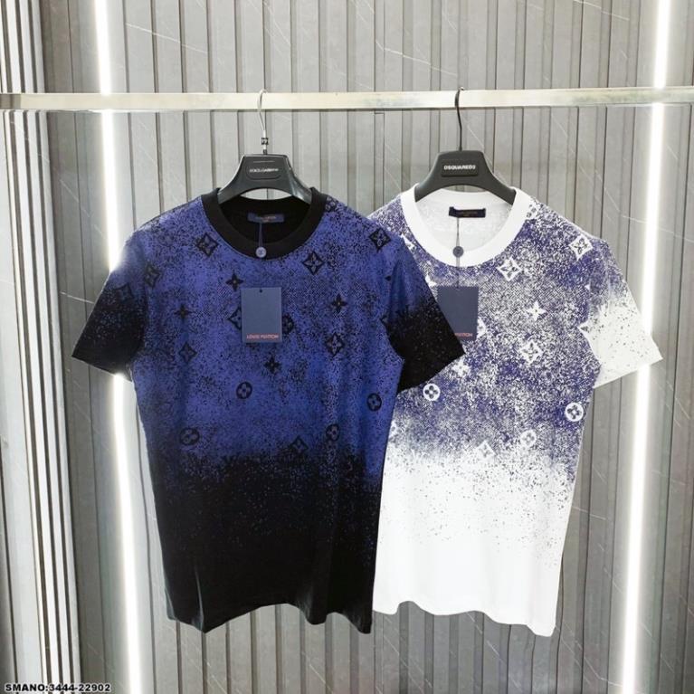 [Ảnh Thật] Áo Phông Nam LV Chất Cotton Loang Cao Cấp - Áo Phông LV Cao Cấp