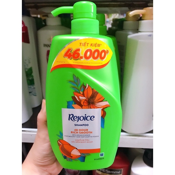 Dầu Gội Rejoice 900ml Siêu Mềm Mượt