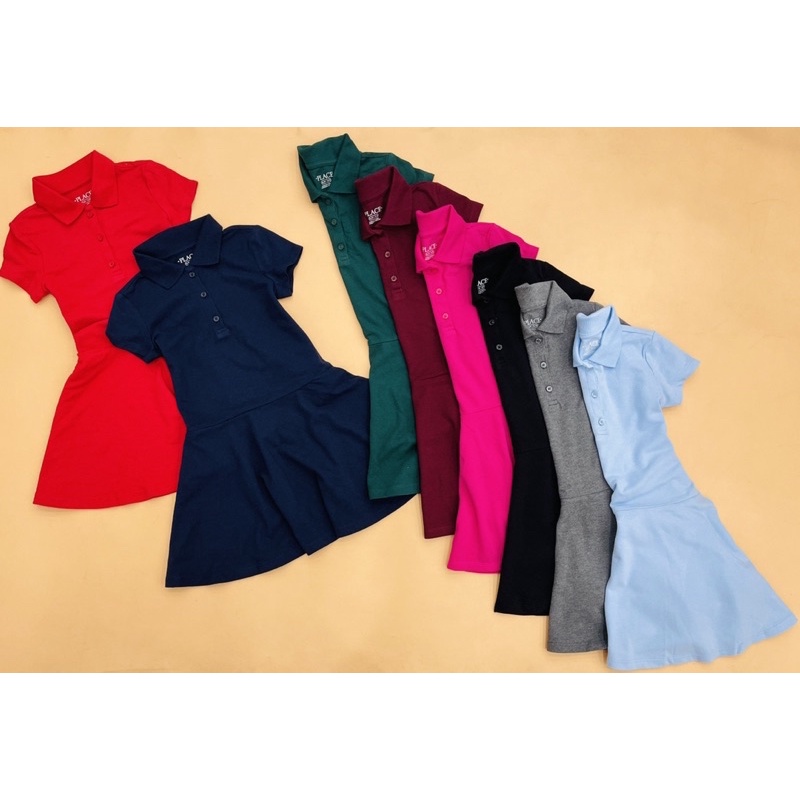 Váy Polo đồng phục Pla.ce bé gái