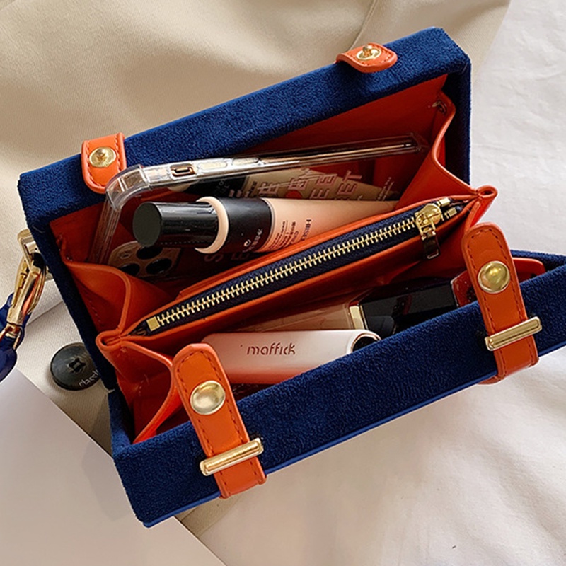 Túi Đeo Vai Dáng Vuông In Họa Tiết Hoạt Hình Kiểu retro Thời Trang Cho Nữ