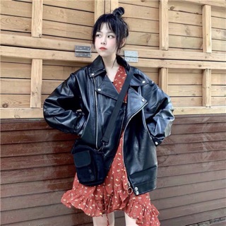 Áo khoác da xuân hè cực hot 2020