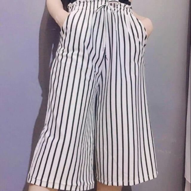 Combo Quần ống rộng sọc